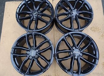 Alu disky černé na Audi, 18", 5x112, ET 45, šířka 8J