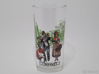 Provence - Sklenice od francouzské retro hořčice