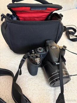 Nikon COOLPIX P600 – 60x zoom, perfektní stav, vč. pouzdra
