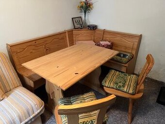 Jidelni kout, kuchynsky rohovy kout, masiv