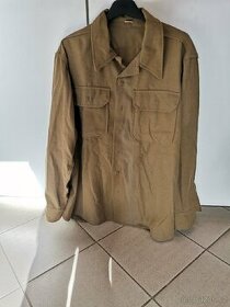 vlněná flanelová košile US Army WWII - 1