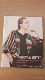 Časopis Pulovr a vesty, návody na pletení - 1