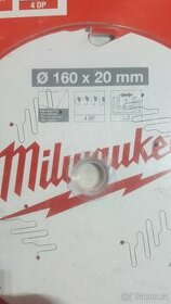 Milwaukee kotouče 190 mm na cementové desky 4 zuby - 1