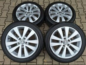 Originální letní sada VW Golf, Touran, Caddy 5x112 R17