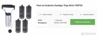 Pasti na krtky, hraboše ... velká sada 4 kusů s příslušenstv