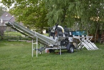 Štípací poloautomat se zvedacím stolem - SPZ - 400V / benzín