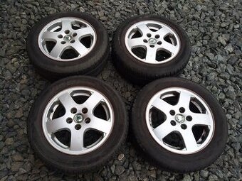alu kola ŠKODA 6Jx14H2 ET43 5x100 pneu 180/60/14