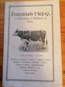 Stará reklamní příručka