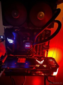 Ryzen 7 5800x3d,B550f Gaming,32gb ram,vodní chlazení Corsair