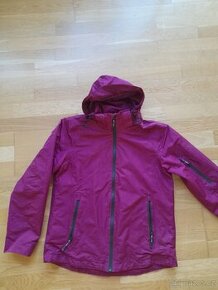 Dámská/dívčí vínová bunda, voděodolná, vel.M 40/42