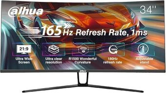 PROHNUTY 34 WQHD MONITOR DAHUA 165HZ NEROZBALENY