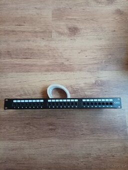 Patchpanely Datacom 19" UTP 24 port CAT6 8kusů
