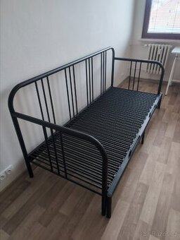 Rozkládací postel - dvoulůžko IKEA FYRESDAL, v záruce