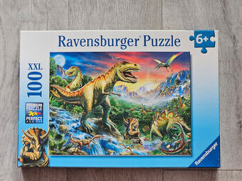 Puzzle Ravensburger - Dinosauři 100 dílků