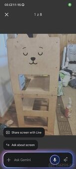 Prodam učící stoličku,věž. Craffox