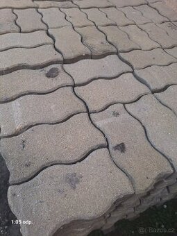 Zámková dlažba vlnky 6 cm