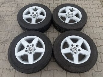 4x al kola 5x120 16 + pneu zimní 215/65 R16C