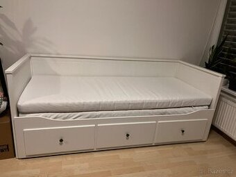 KEA Hemnes Daybed + 2 Mattresses