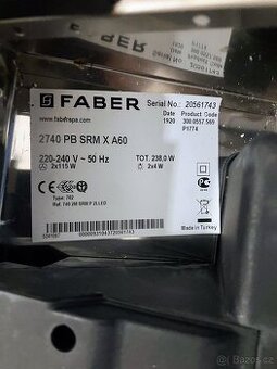 Digestoř Faber 2740 PB SRM X A60 nerez