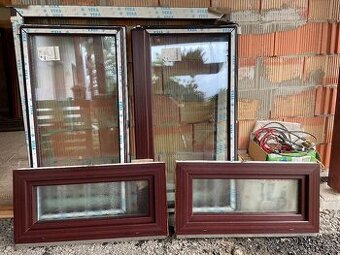 3 sklo Mahagon/bílá 150x150, 100x50