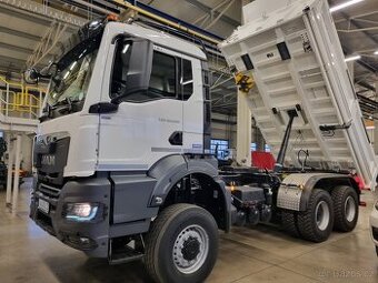 MAN TGS 33.480 6x6 SKLÁPĚČ MEILLER-KIPPER