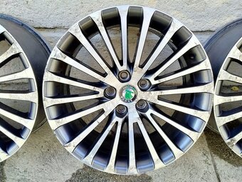 Alu disky originál Škoda 7,5J x 18 H2, 5x112, ET 46