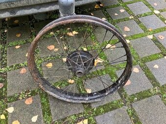 jawa 550 pařez- přední kolo