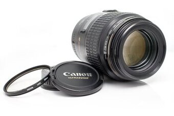 Canon EF 100 mm f/2,8 Macro USM + Hoya UV filtr HMC