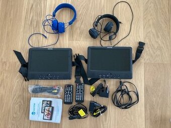 přenosný DVD přehrávač do auta