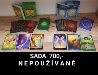 PRODÁM VYKLÁDACÍ KARTY + KNIHY