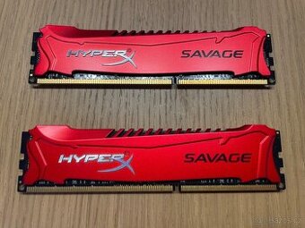 Kingston HyperX Savage RED - 16GB DDR3 2400 MHz (2x 8GB)