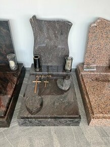 Urnový hrob 70x100 cm z přírodní žuly