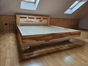 Manželská postel 180x200 - Jasan