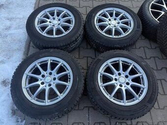 4x al kola 5x112 16 + pneu zimní 205/65 R16C