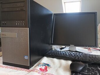 Kompletní sestava PC,monitor,myš, klávesnice, reproduktory