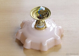 Hezký mosazný lustr / stropnice