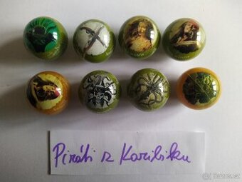 Cars sada, kuličky, hopíky, pes, kočka, opice, polštář, boty