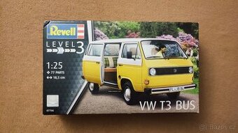 1/24 Hasegawa, Revell - VW T1, T3 a Toyota mr2