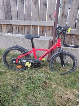 Hliníkové dětské kolo 16" btwin racing900, 3-6 let