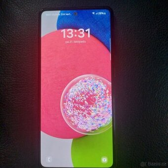 Mobil Samsung Galaxy A52s 5G, 6/128 GB, pěkný stav