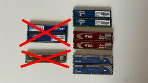 Operační paměti s chladičem DIMM / DDR2 DDR3 / - 1