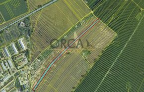 0,9 ha pozemků v k.ú. Hrušky - 1