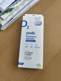 Sluchátka O2 Pods 2024 nerozbalená