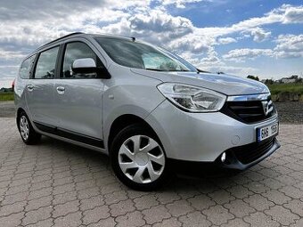 Dacia Lodgy, 1,6 SCe 75kW LPG 7mist,1.MAJ.,ČR