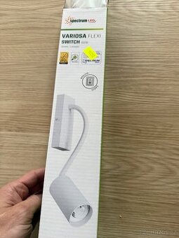 Bílá lampička Variosa Flexi Switch