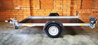 přívěsný vozík sklopný 1300 kg – 380x180x25 cm