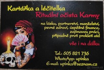 Výklady Rituály Láska,zdraví,finance,Karma,Prokletí