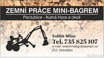 Minibagr - kracejici