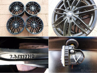 Alu sada kola disky elektrony  Ford 4x108 7Jx17 ET42 - TPMS