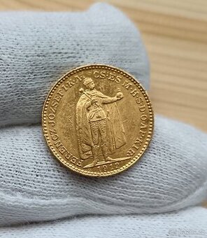 Zlatá 20koruna RU 1912 KB Vzácnější Hledaný ročník..